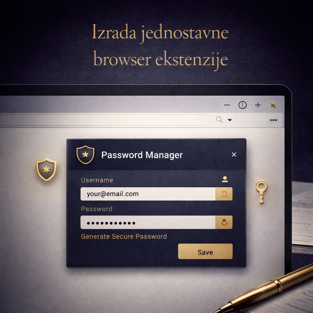 Izrada jednostavne browser ekstenzije