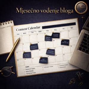 Mjesečno vođenje bloga