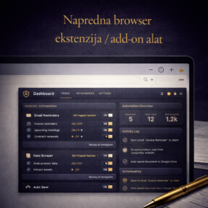 Napredna browser ekstenzija / add-on alat