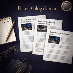Paket 3 blog članka