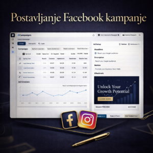 Postavljanje Facebook kampanje